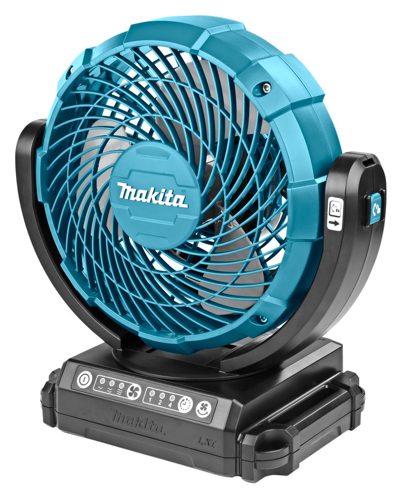 Makita 14.4 / 18 V Ventilator met zwenkfunctie