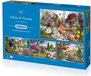 Gibsons Flora Fauna - Puzzel - 5012269050257