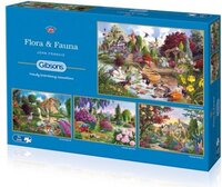 Gibsons Flora Fauna - Puzzel - 5012269050257