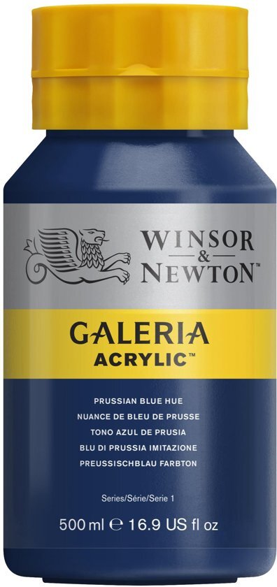 Winsor & Newton Galeria Acryl 500ml Prussian Blue Hue