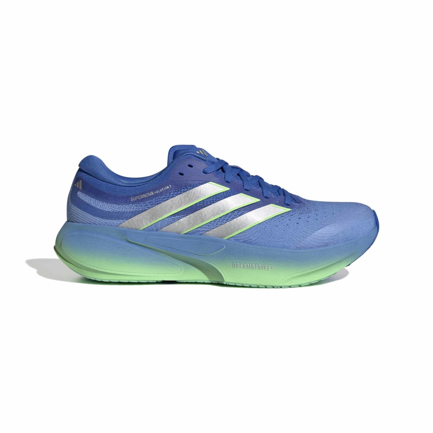 adidas Supernova Solution 3 Stabiliteitsschoen Heren - blauw, grijs, Maat 44 2/3