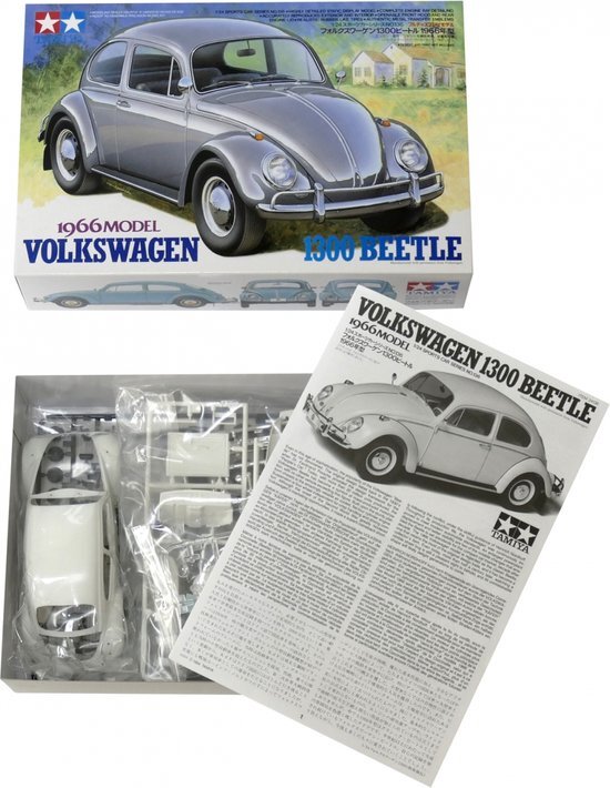 tamiya 300024136 Volkswagen Käfer 1300 1966 Auto (bouwpakket) 1:24