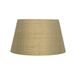 PRENDELUZ Open conische lampenkap E27, 40 x 30 x 25 cm, natuurlijke kleur, ideaal voor decoratieve lampen en ruimtes.