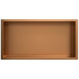 Wiesbaden Demis Inbouwnis - 30x60x10cm - Geborsteld Brons Koper