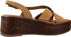 Tamaris - Dames - Bruine Plateau Sandalen - Maat 40