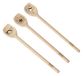KUHN RIKON Fondue spoon Wood 3 pieces