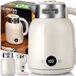 Lehmann Torino Bouilloire électrique - 2200W, 1.5L, Contrôle de la température, Beige