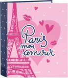 3482 Safta Ringmap Paris Roze Marineblauw A4