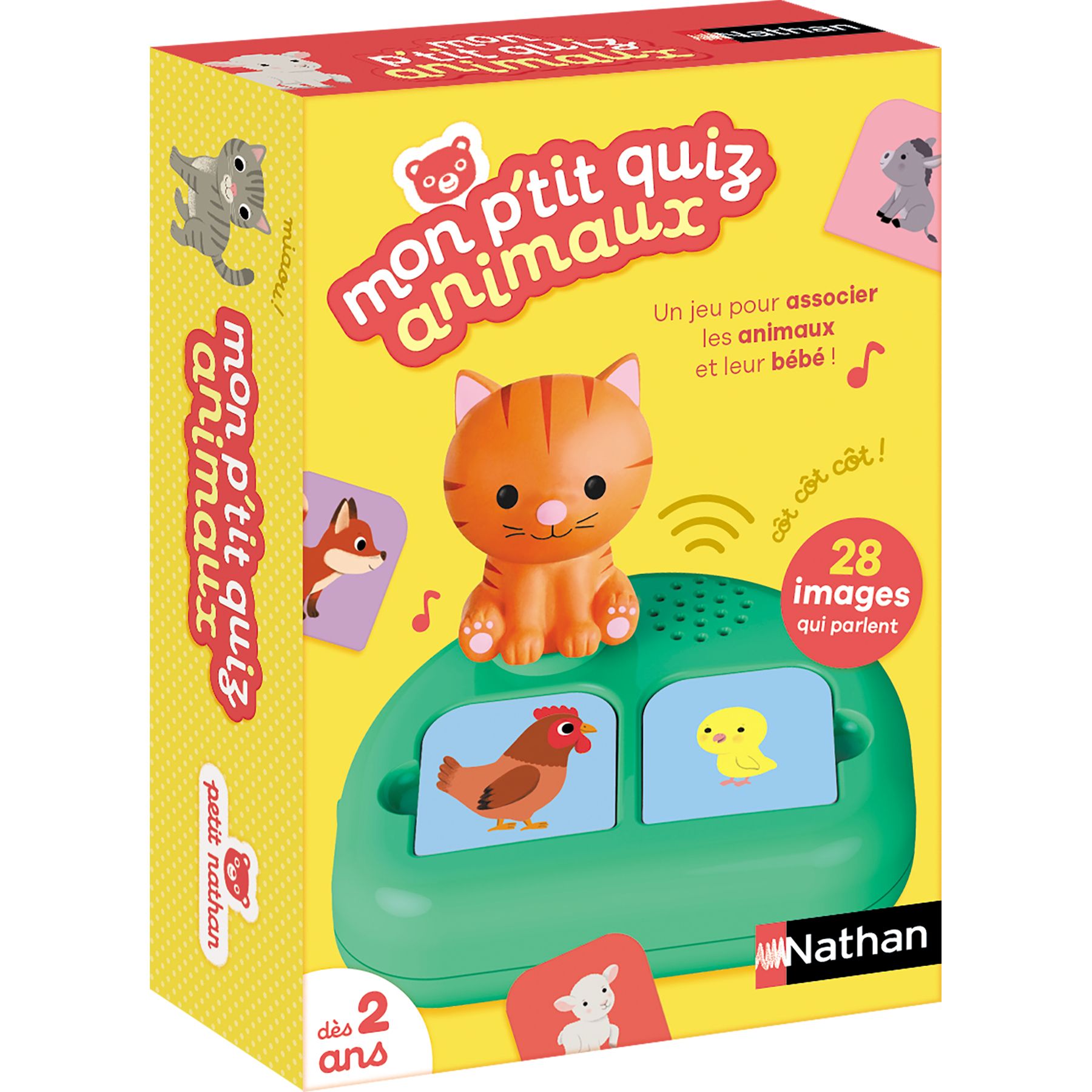 Nathan P'tit Quiz Dieren Educatief elektronisch spel