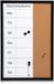 Zeller Weekplanner, tableau en liège 40 x 60 cm