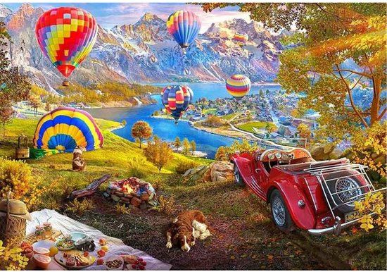 Educa Puzzel Vallei van de Luchtballonnen 3000 stukjes