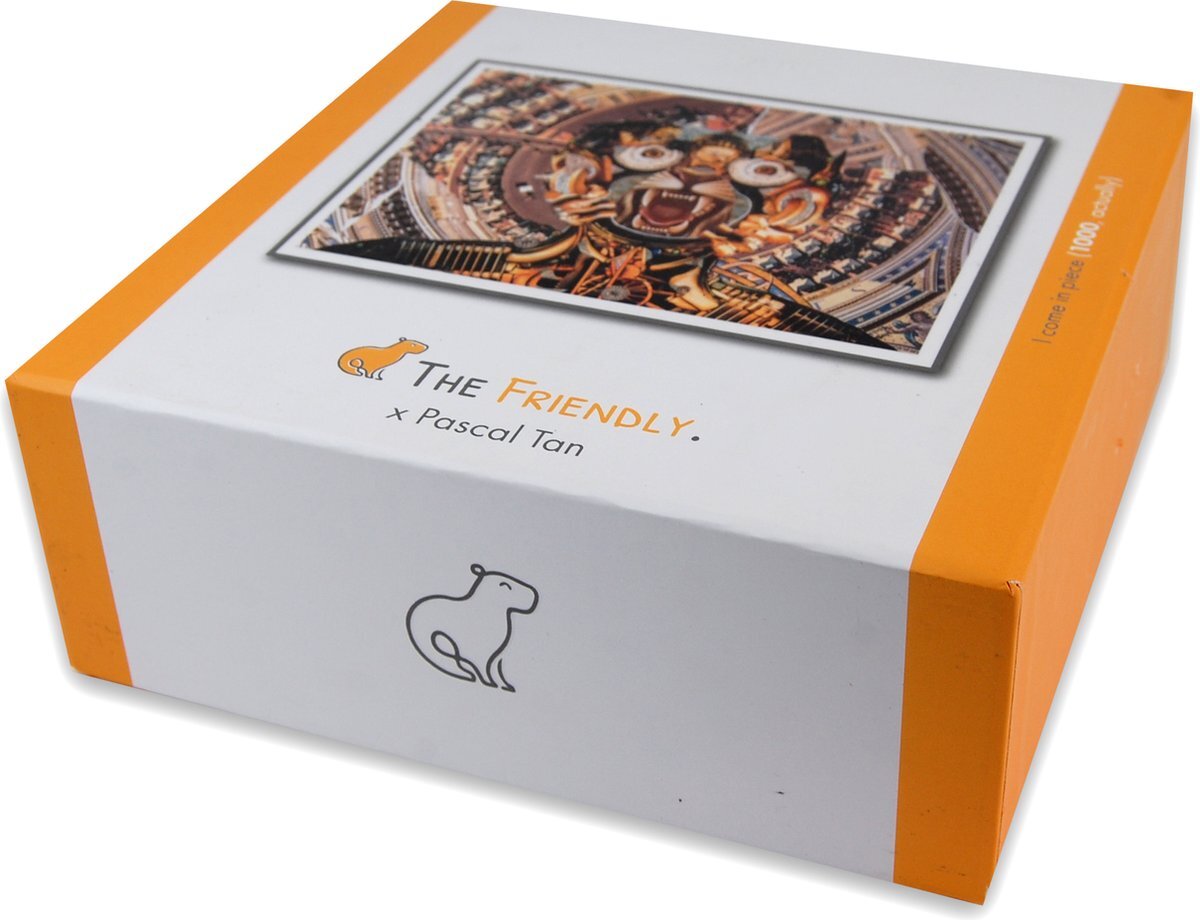 The Friendly. Totem Tijger Puzzel - Puzzel Tijger - 1000 stukjes - Legpuzzels van The Friendly