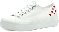 Tamaris Textieltrainers 1-23744-42 197 Dames Laag Model Vegan M2374442 Wit