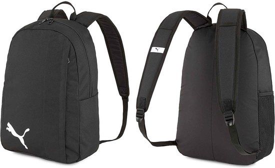 PUMA TeamGOAL 23 Rugtas - Zwart/Wit - 24L - Voetbal Rugzak voor Kinderen