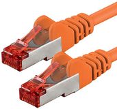 1x Cat6 20m SFTP Ethernet Kabel Oranje