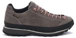 Lomer Chaussure de randonnée avec membrane imperméable Bio Naturale Low MTX, Cuir velours, Taupe - Rose, Semelle intérieure amovible 40