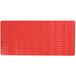 MSV Premium Douchemat, Badmat, Antislip, Rood, 36 x 76 cm