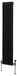 Radiateur 2 colonnes traditionnel 1800 mm Noir mat pour chauffage