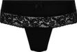 Hunkemöller Dames Lingerie Boxerstring Paris - Zwart - maat XL