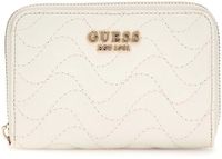 GUESS Melisandra SLG Medium Zip Around Wallet Shell Crème