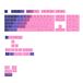 GLORIOUS GPBT Gradient Keycaps Nebula UK Lay-out Sets