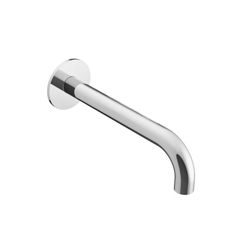 hotbath Wastafelkraan Uitloop Cobber 25cm Geborsteld Koper PVD