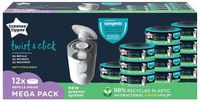Tommee Tippee Twist & Click luieremmer Navulling - 12 stuks