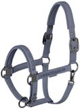 Eskadron Halster Faux Leather Jewel Double Pin Platinum 26/27 Cob Slate Blue