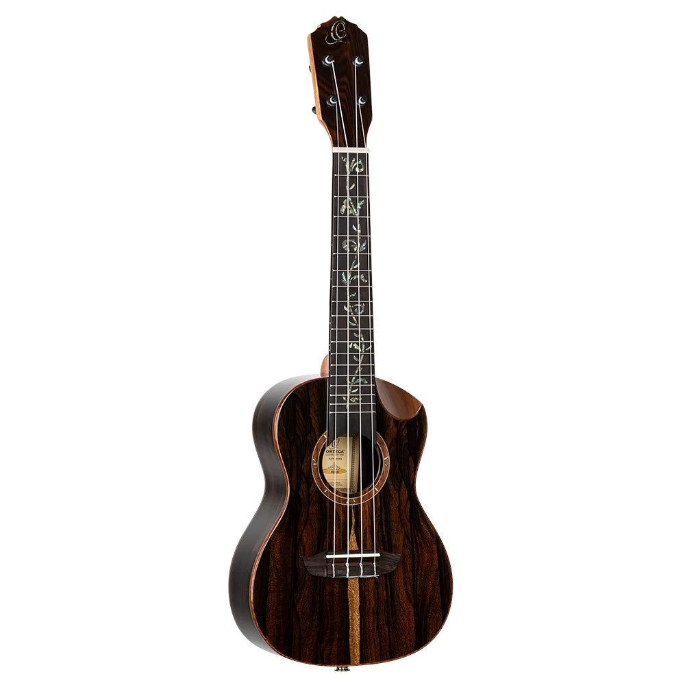 Ortega RUET-ZC Elite Series Concert Ukulele - Ziricote - Elektro-akoestisch - Gigbag