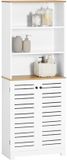 SoBuy BZR44-W badkamer hoge kast