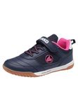 JAKO J-sh Winger Ev indoor gymschoen voor meisjes, Dk Navy Daisy Pink, 38 EU