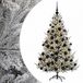 vidaXL Sapin de Noël artificiel avec 300 LED blanc chaud et boules de Noël 180 cm