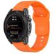 Garmin Bracelet silicone outdoor Garmin Instinct 3 - 50mm (orange)
