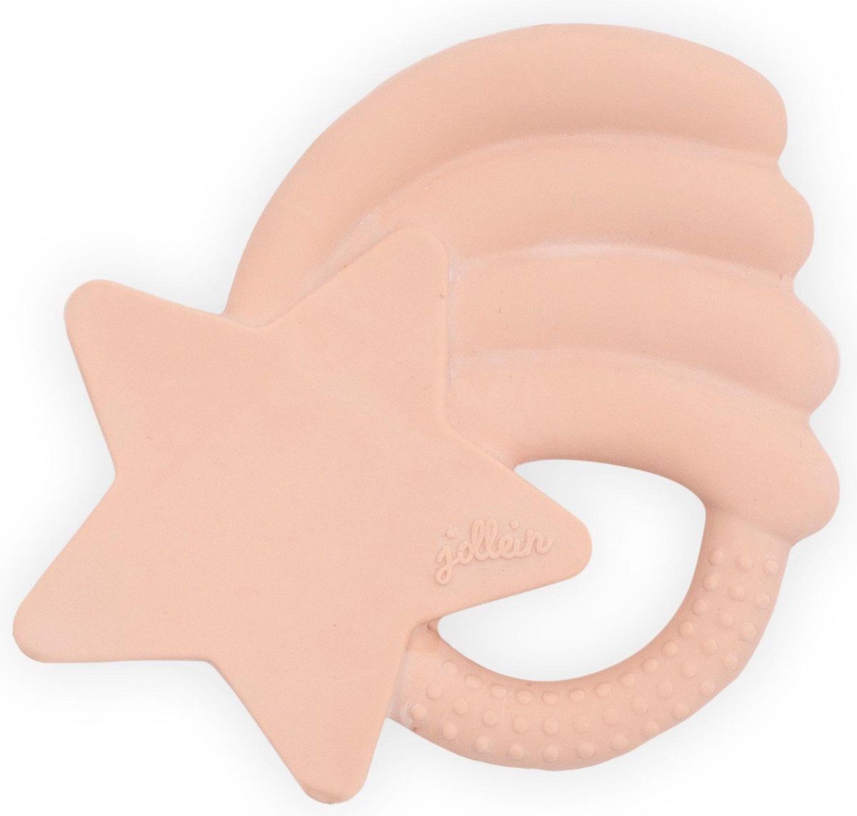 Jollein Bijtring rubber - Roze
