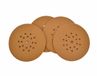 AWTOOLS - Disques de ponçage pour plâtre - 225 mm - P120 - 25 trous - Velcro - 25 pièces