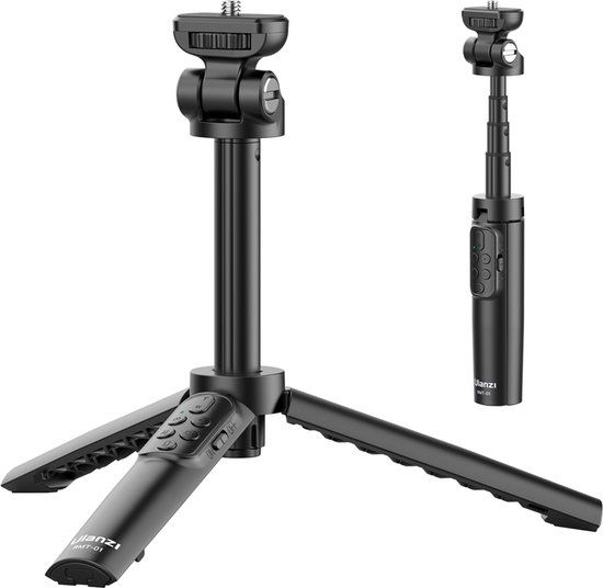 Ulanzi RMT-01 Selfie Stick Tripod with Bluetooth Remote - Black