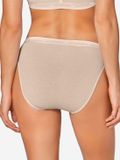 sloggi Tai-Slip Blue 247 100 Beige Dames XL Katoen/Elastaan Effen