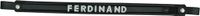 HKM Frontriem Voor Sierletters. Zacht Onderlegd Zwart Leer Unisex Volwassenen One Size