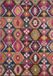 Safavieh Boho Chic Geweven Vloerkleed voor Binnen, Monaco Collectie, MNC218, in Multi, 155 X 231 cm