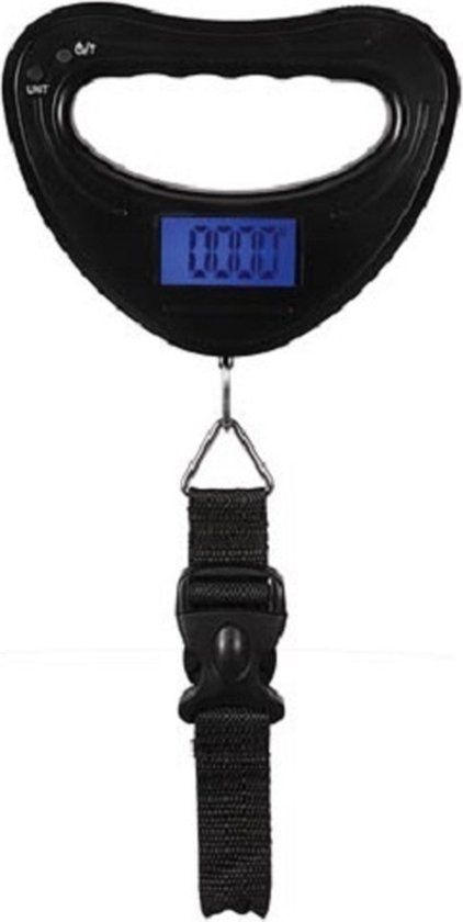 Perel Digitale Bagageweegschaal - 40 kg - Zwart