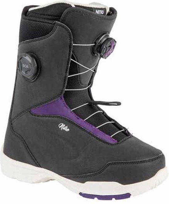Nitro Scala Boa Snowboardlaarzen Voor Dames Zwart 26.5