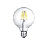 TRIO Ledlamp Globe E27 8w 2700k 806 Lumen Dimbaar Transparant