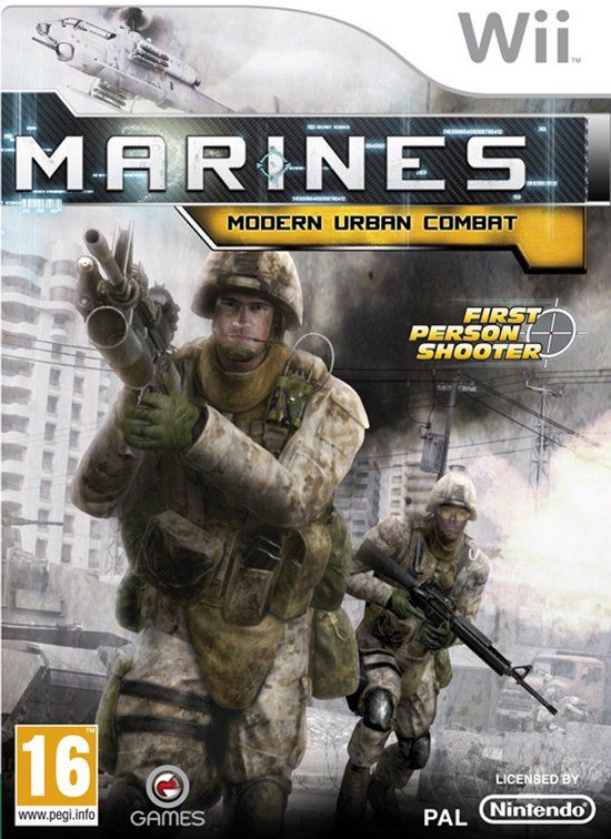 OG International Wii Marine: Urban Combat - Nintendo Wii