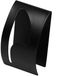 Benson Stijlvolle handdoekhaak - geborsteld RVS - zwart - 50 x 85 mm