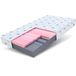 FDM Matras, 100 x 200 cm, hardheid H3 H4, hoogte 14 cm, koudschuimmatras, HR-schuim, visco-schuim, 7 comfortzones, met hypoallergene, wasbare aloë vera overtrek, Oeko-Tex Lunera