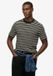 Superdry MERCHANT STRIPE TEE T-shirt Homme - Black Stripe