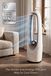 Refroidisseur d'air, 65 Watt, 71 cm, oscillant, 3 vitesses, blanc