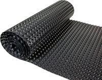 Windhager noppenfolie voor verhoogde plantenbedden, 0,9 x 6,5 m, zwart
