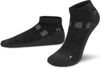 normani 2 paar merino-sneakersokken „Timaru“ zwart 35-38