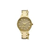 Police Gouden RVS Horloge Met Analoge Wijzerplaat